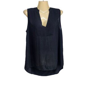 Madewell Inlet‎ Popover Tank Top Women's Size S Black